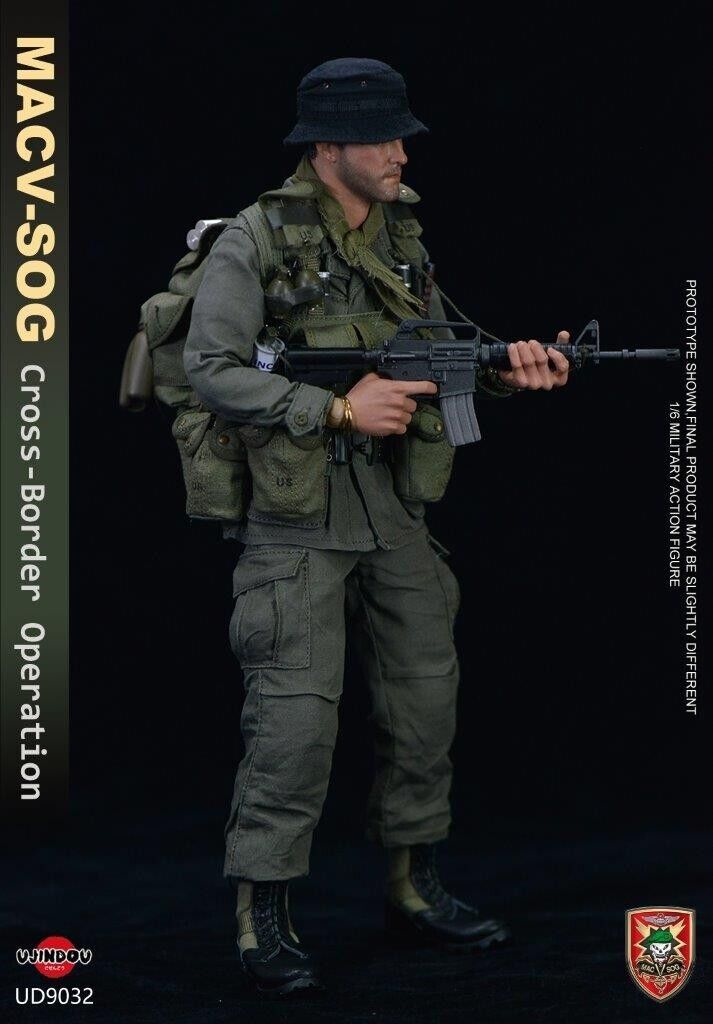 1:6 Ujindou Vietnam MACV-SOG Cross-Border Operation 12" Action Figure UD-9032