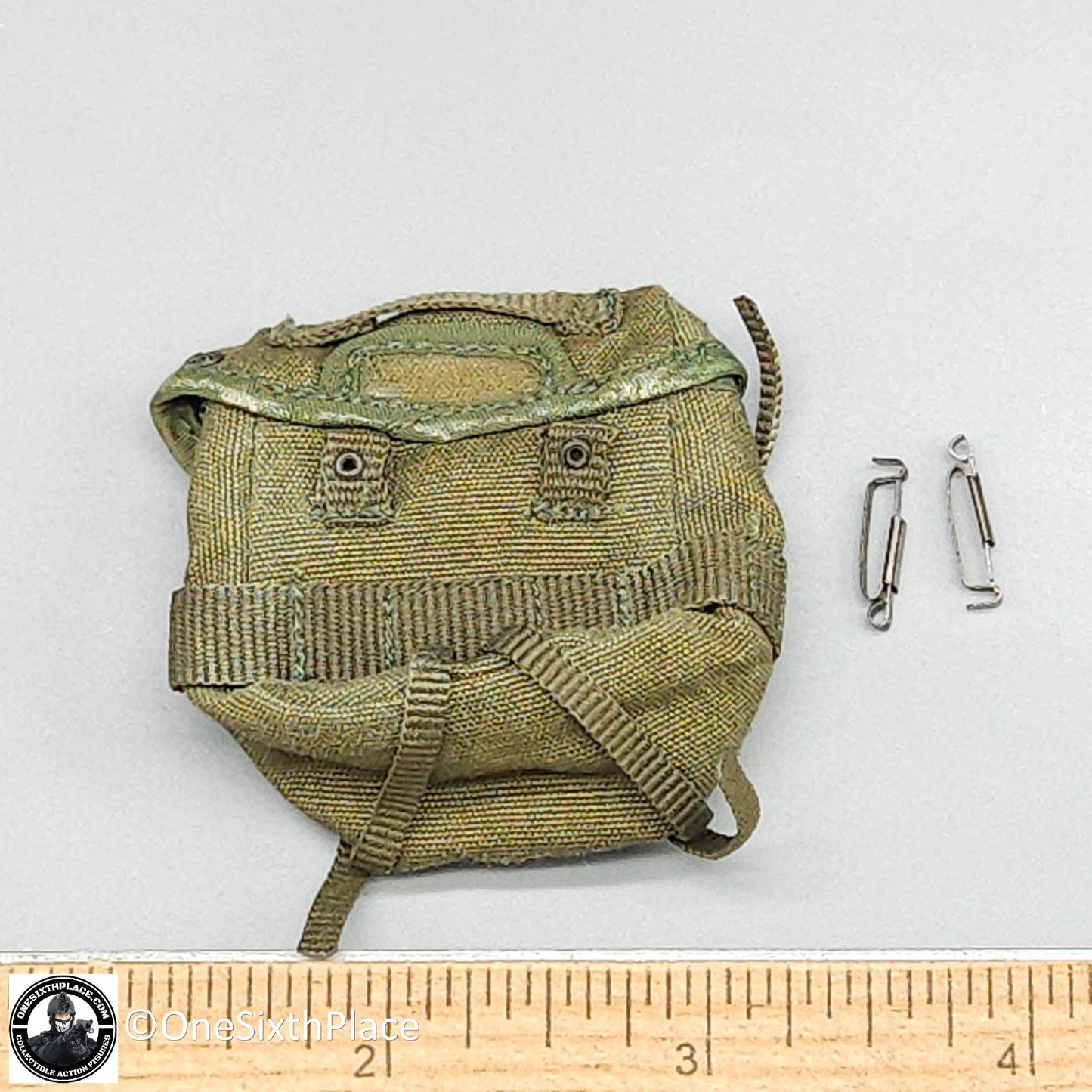 1:6 scale Whoho Toys Vietnam 173rd Airborne LRRP M56 Butt Pouch for 12" Figures