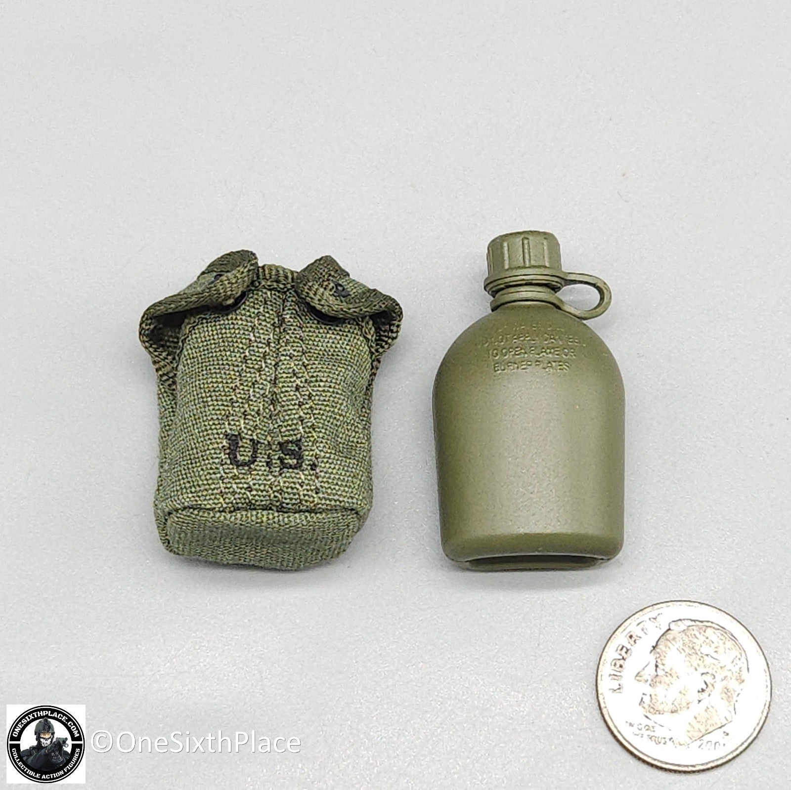 1:6 scale DiD Vietnam US Army Colonel James Canteen w/ Cover for 12" Figures