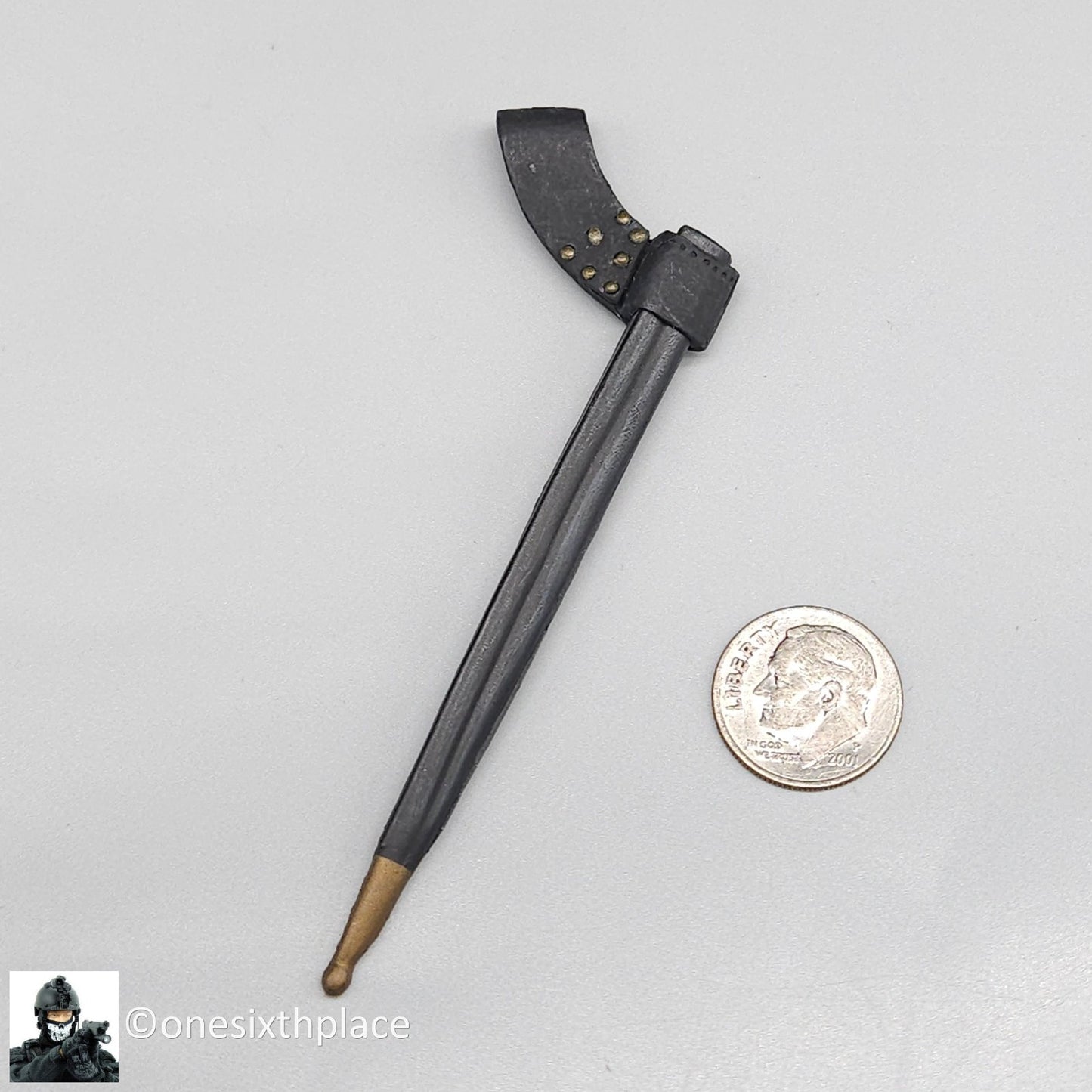 1:6 scale Sideshow Civil War Bayonet Scabbard (Plastic) for 12" Figures