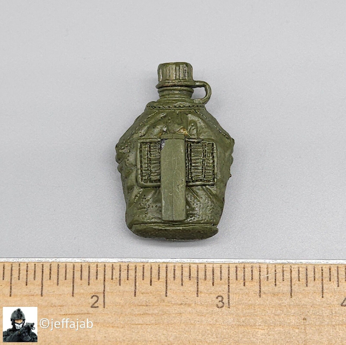 1:6 Ultimate Soldier Vietnam US Canteen Pouch (Plastic) for 12" GI Joe Dragon