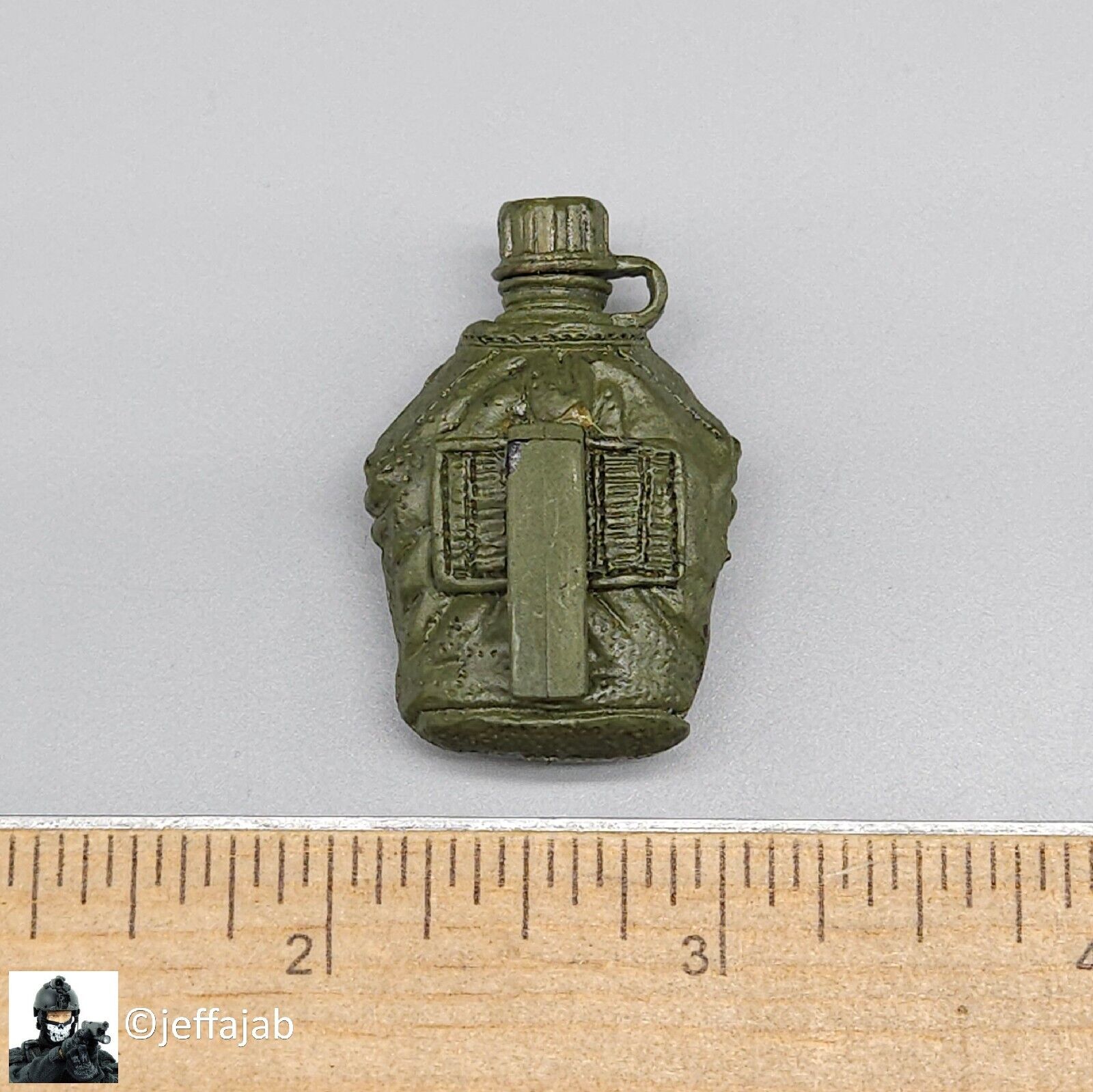 1:6 Ultimate Soldier Vietnam US Canteen Pouch (Plastic) for 12" GI Joe Dragon