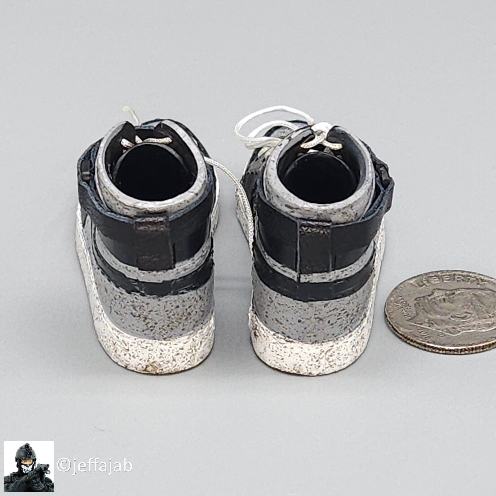 1:6 Soldier Story The Division 2 Agent Caleb Dunne Molded Sneakers (Foot Type)