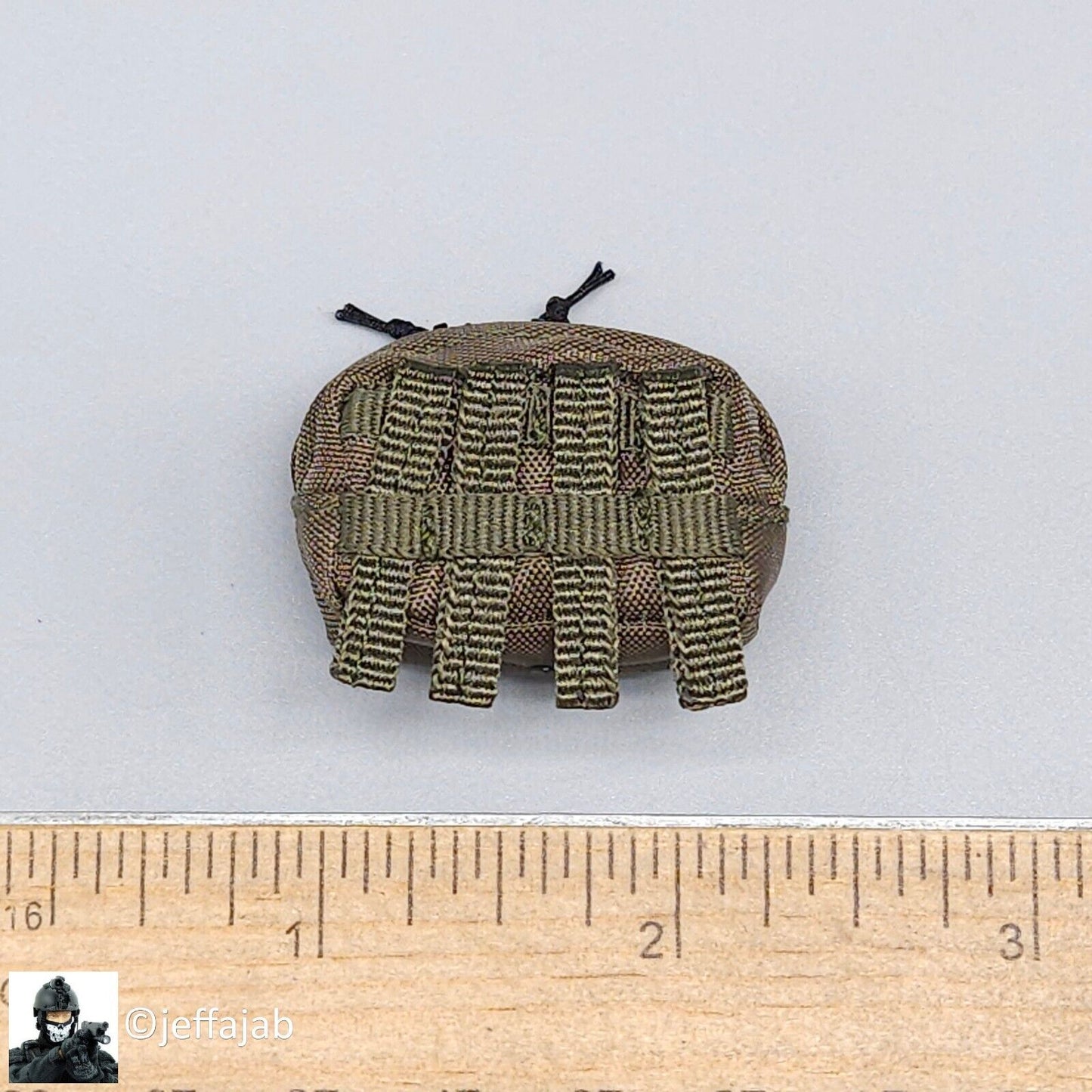 1:6 Easy & Simple French Airborne Green Utility Pouch for 12" Figures