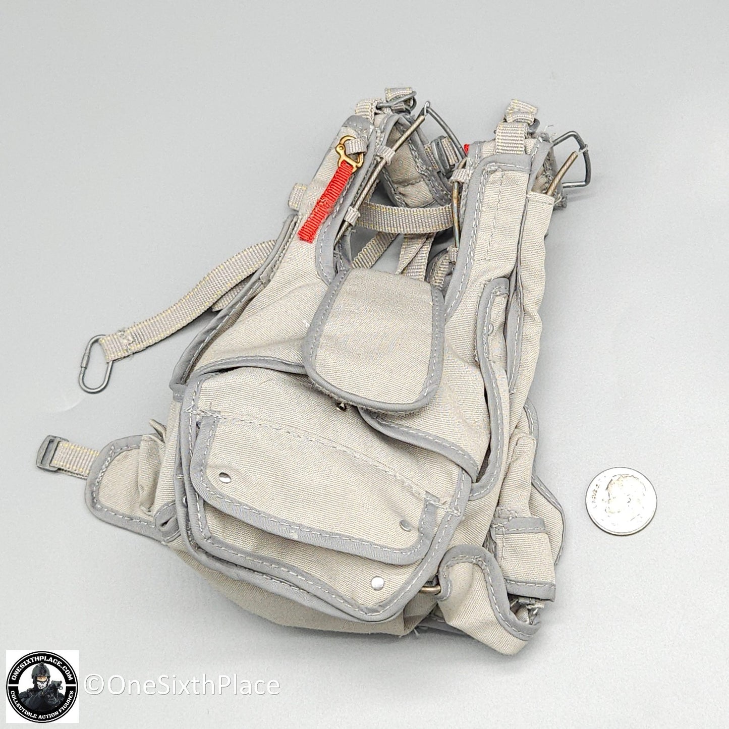 1:6 scale BBI Elite Force SEAL Team 3 HALO Parachute Pack for 12" Figures