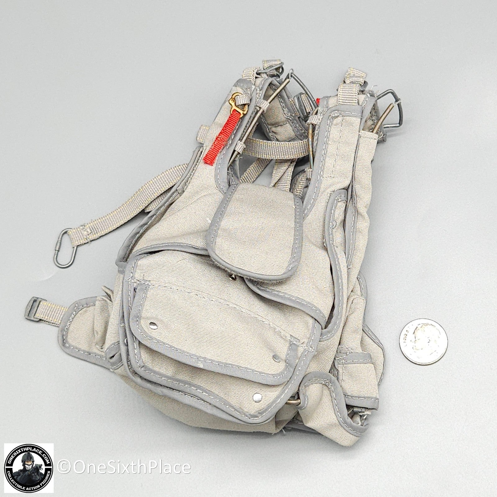 1:6 scale BBI Elite Force SEAL Team 3 HALO Parachute Pack for 12" Figures