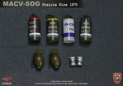 1:6 Ujindou Vietnam MACV-SOG Prairie Fire 1970 12" Action Figure UD9034