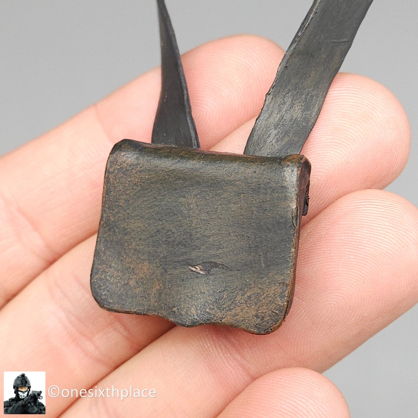 :6 Sideshow Civil War Confederate Cartridge Box w/ Plastic Sling for 12" Figure