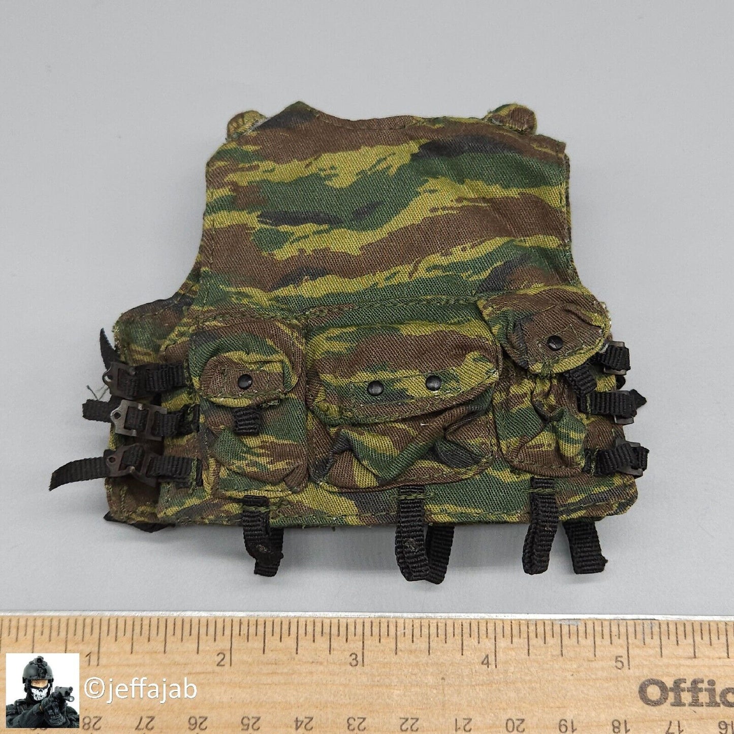 1:6 BBI Russian MVD Falcon Camo Tactical Vest for 12" Figures