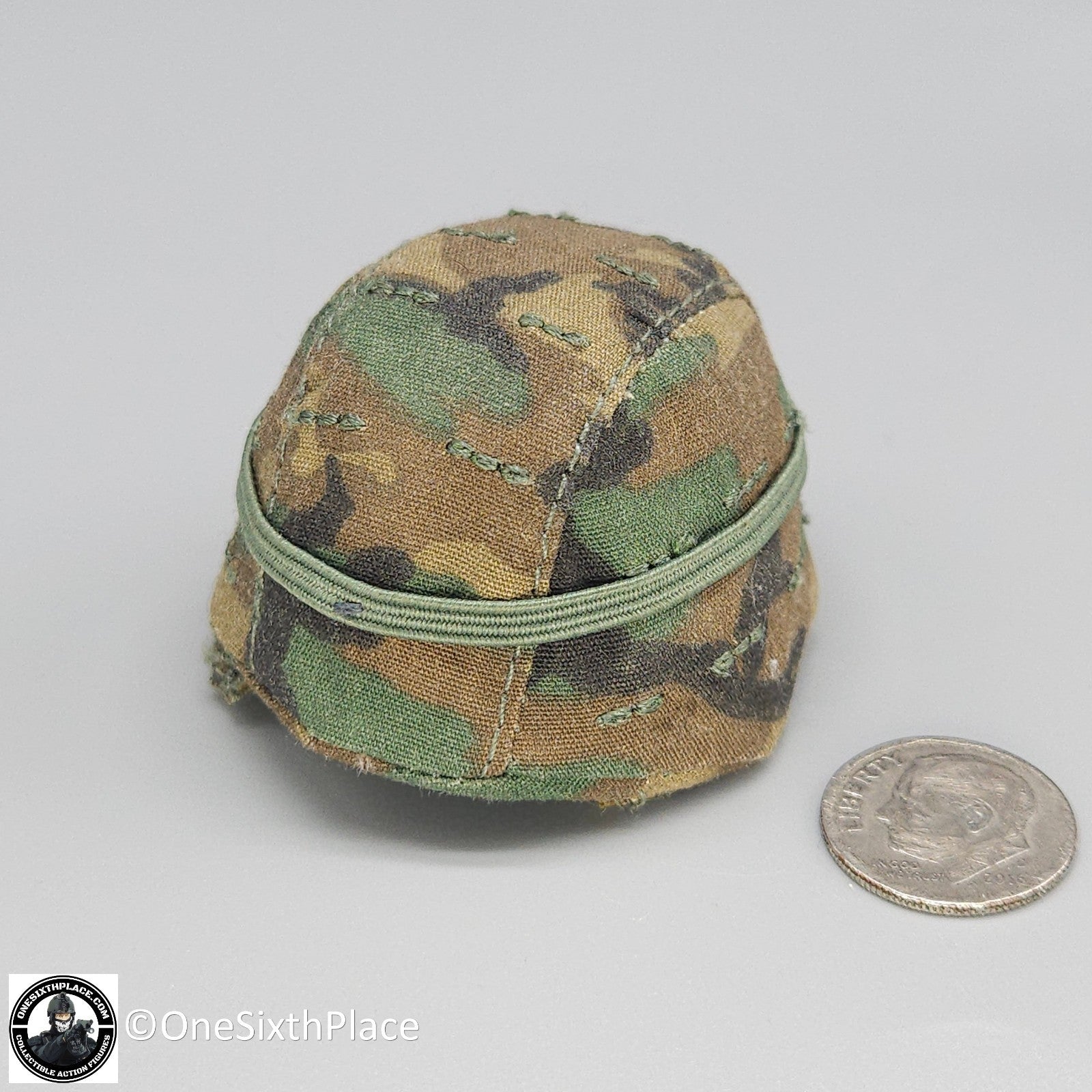 1:6 Dragon Woodland Camo PASGT Helmet for 12" Figures