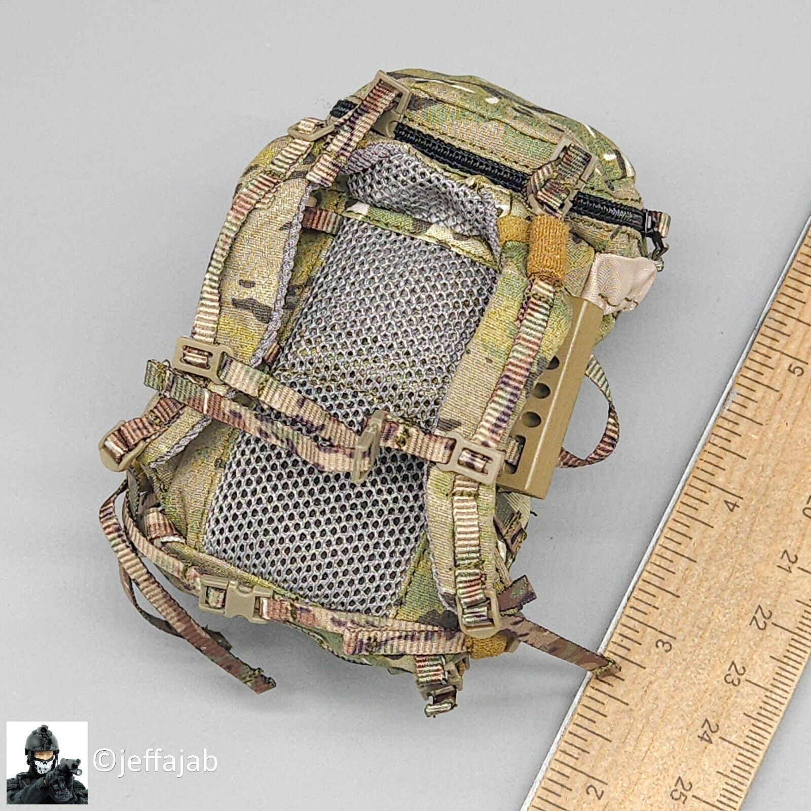 1:6 Easy & Simple 13th MEU Maritime Raid Force Multicam Backpack for 12" Figures