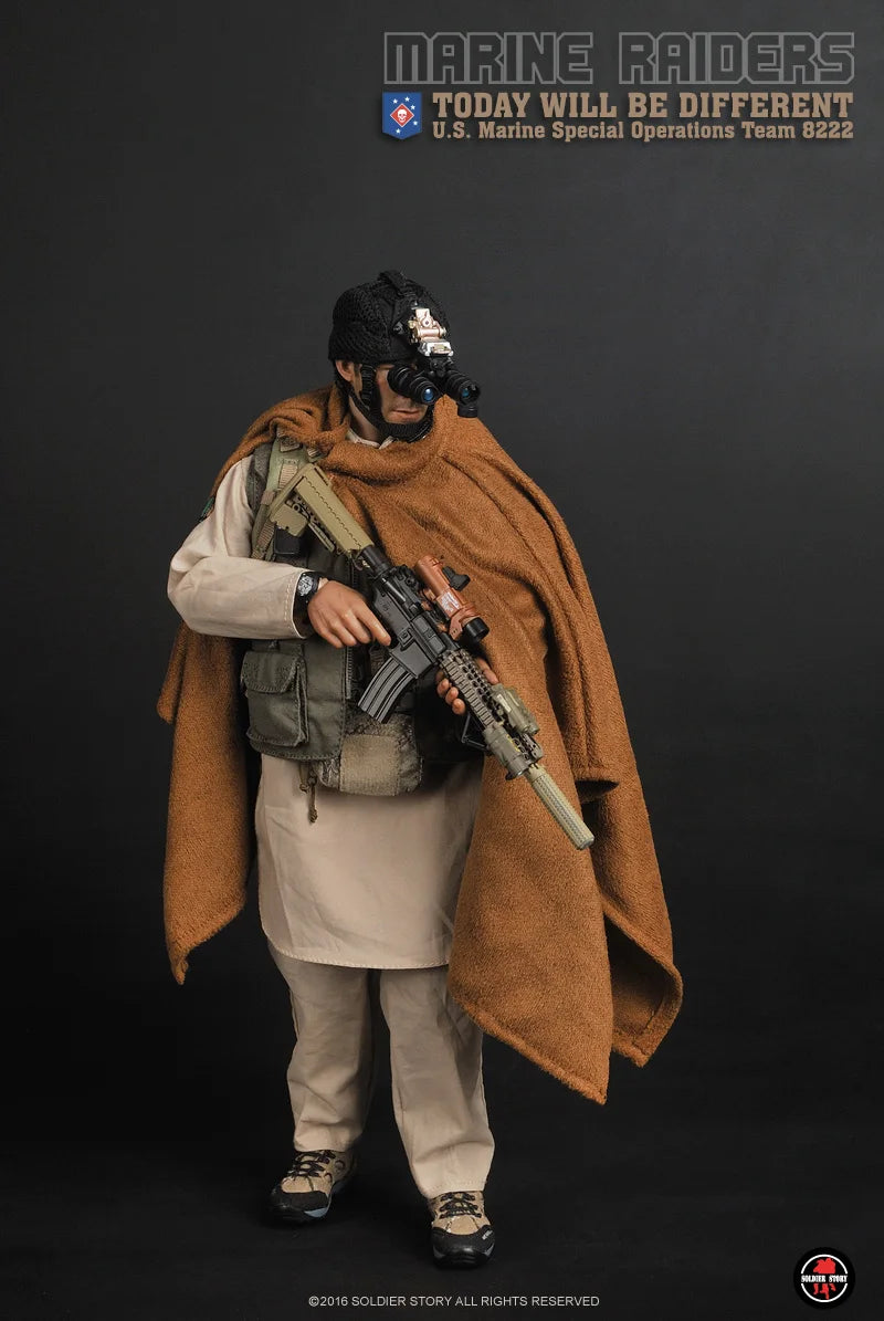 1:6 scale Soldier Story Marine Raider Shalwar Kameez Shirt & Pants for 12" Figures