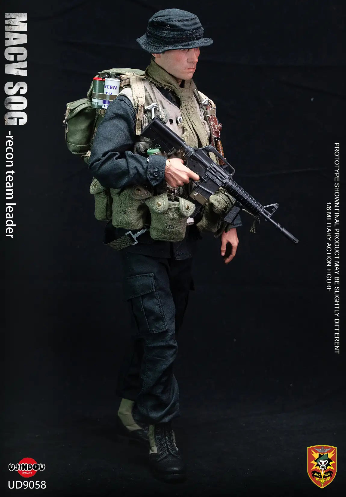 1:6 scale Ujindou MACV-SOG Recon Team Leader in Vietnam 12" Action Figure UD-9058 (PREORDER)