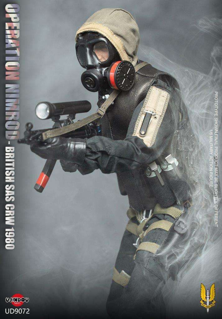 1:6 scale Ujindou UD9072 British SAS CRW Operation Nimrod 1980 12" Figure (PREORDER)