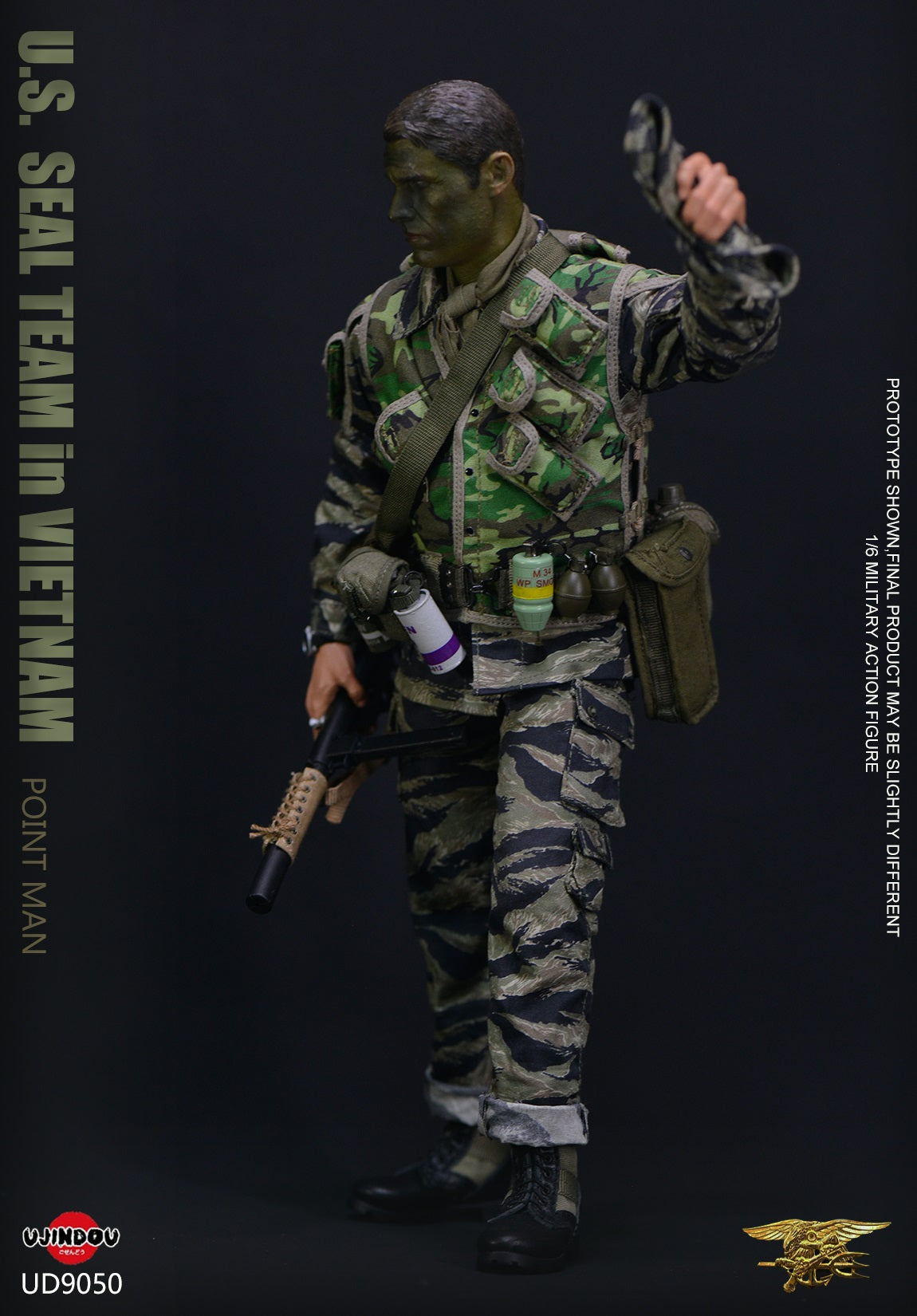 1:6 scale Ujindou UD-9050 U.S. SEAL Team in Vietnam Point Man (PREORDER)