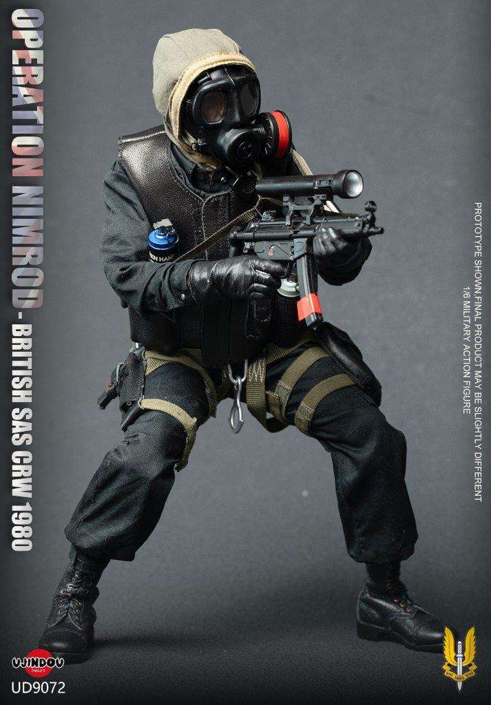 1:6 scale Ujindou UD9072 British SAS CRW Operation Nimrod 1980 12" Figure (PREORDER)