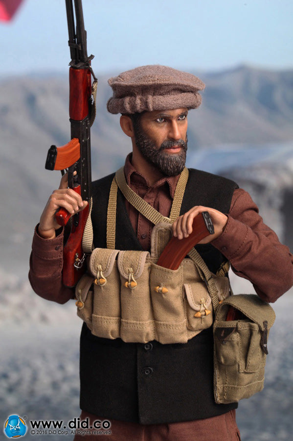 1:6 scale DiD Afghan Fighter Asad Black Vest for 12" Figures