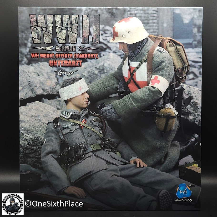 1:6 scale DiD German Medic Officer Candidate, Unterazt - Groger 12" Figure D80183