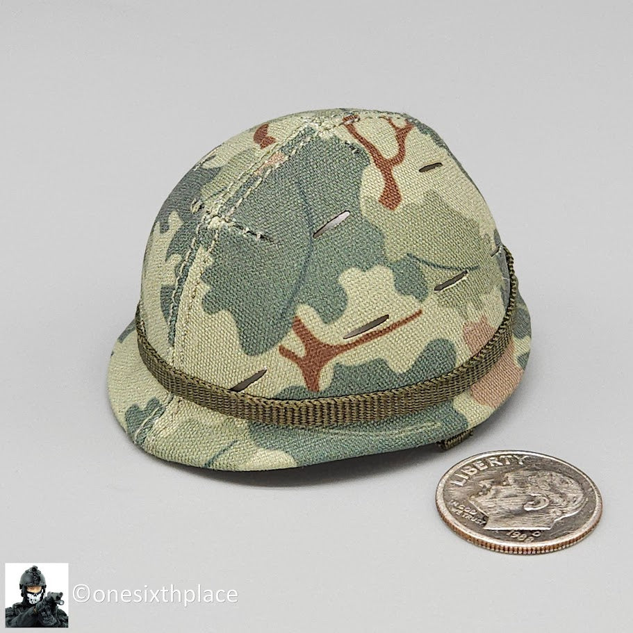 1:6 scale QO Toys Vietnam 101st Airborne Hamburger Hill Helmet