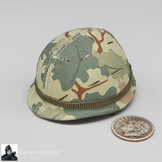 1:6 scale QO Toys Vietnam 101st Airborne Hamburger Hill Helmet