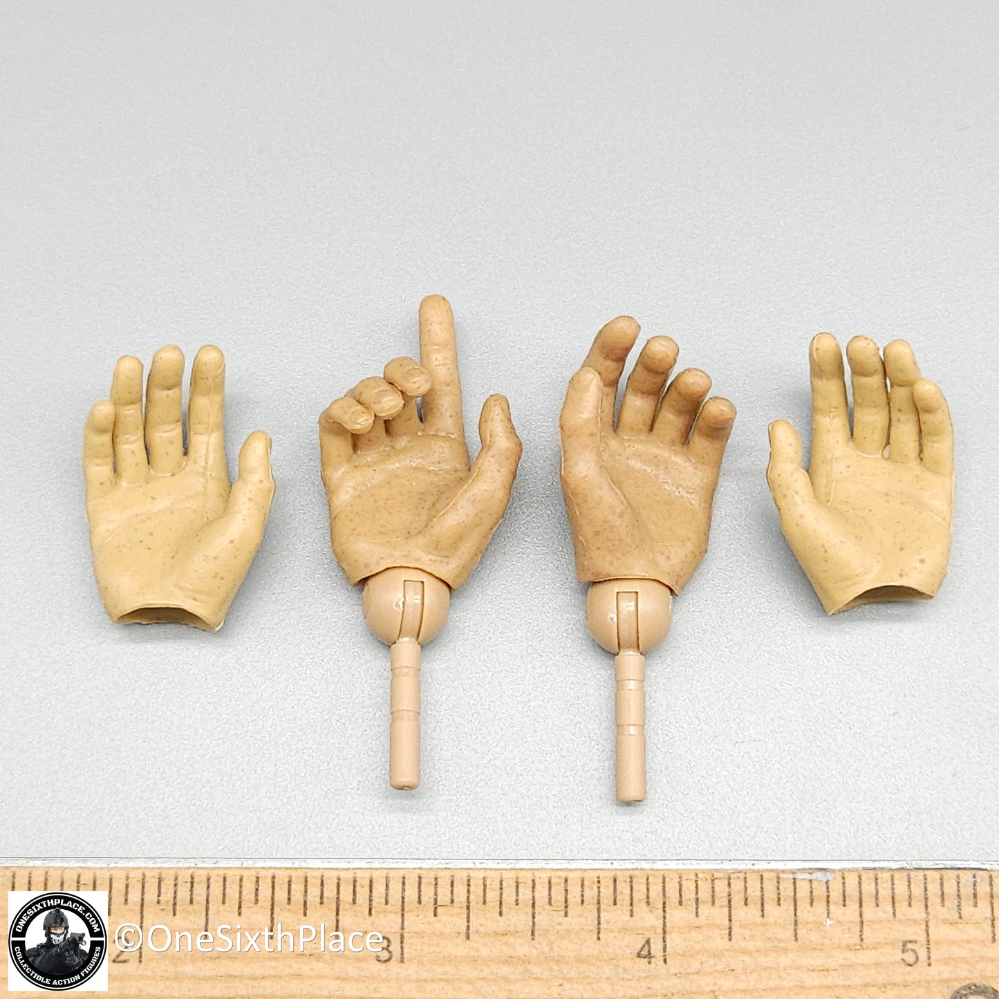 1:6 scale Easy & Simple NAVY Special Warfare Operator Male Nude Hands for 12" Figures
