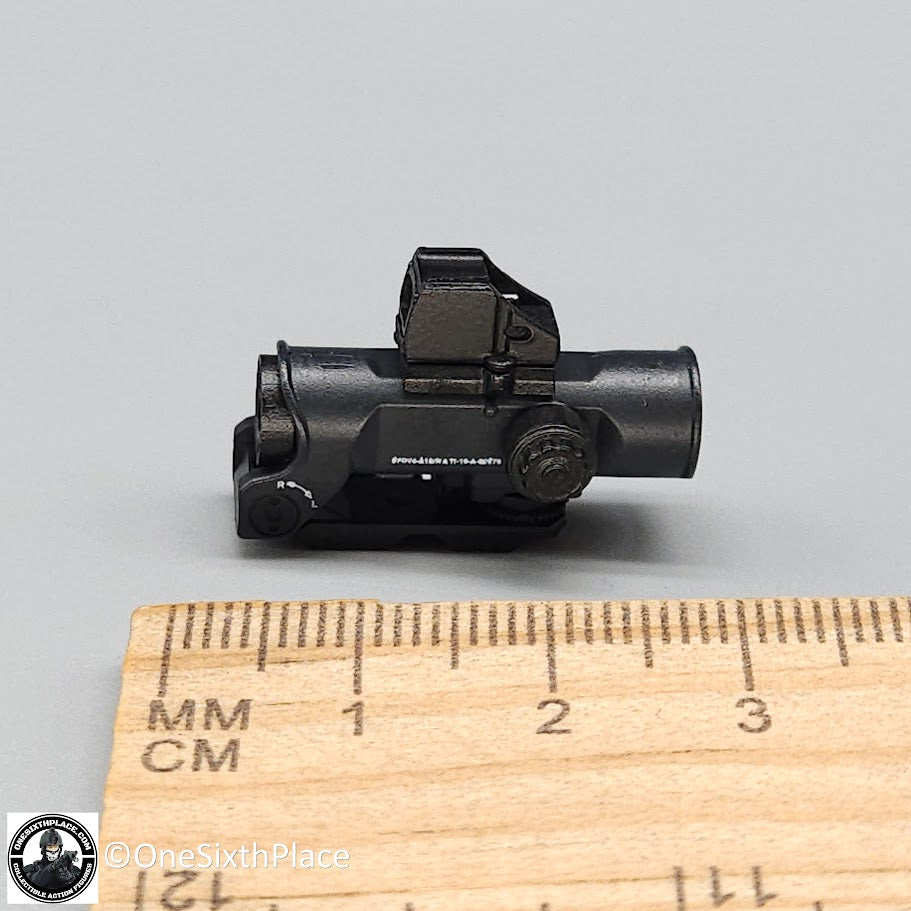 1:6 Easy & Simple Elcan Spectre w/ Red Dot for 12" Figures 06036B