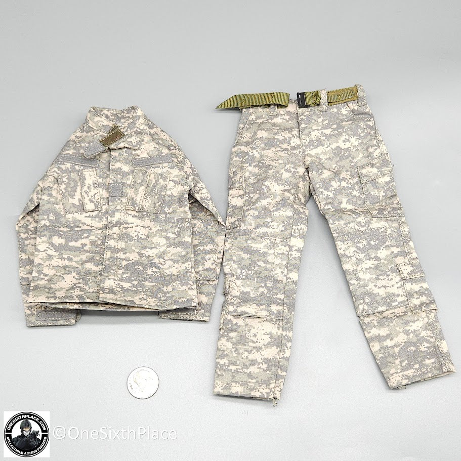1:6 scale Easy & Simple NAVY Special Warfare Operator ACU Uniform for 12" Figures
