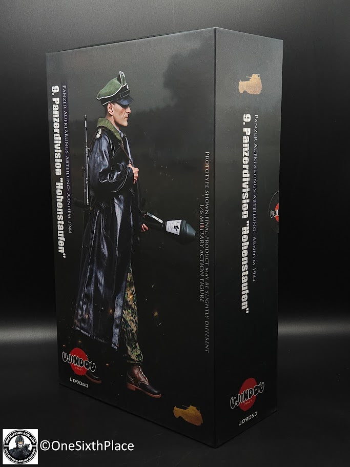 1:6 scale Ujindou WWII German 9th Panzerdivision “Hohenstaufen” Panzer Aufklärungs Abteilung Arnhem 1944 12" Figure UD9060