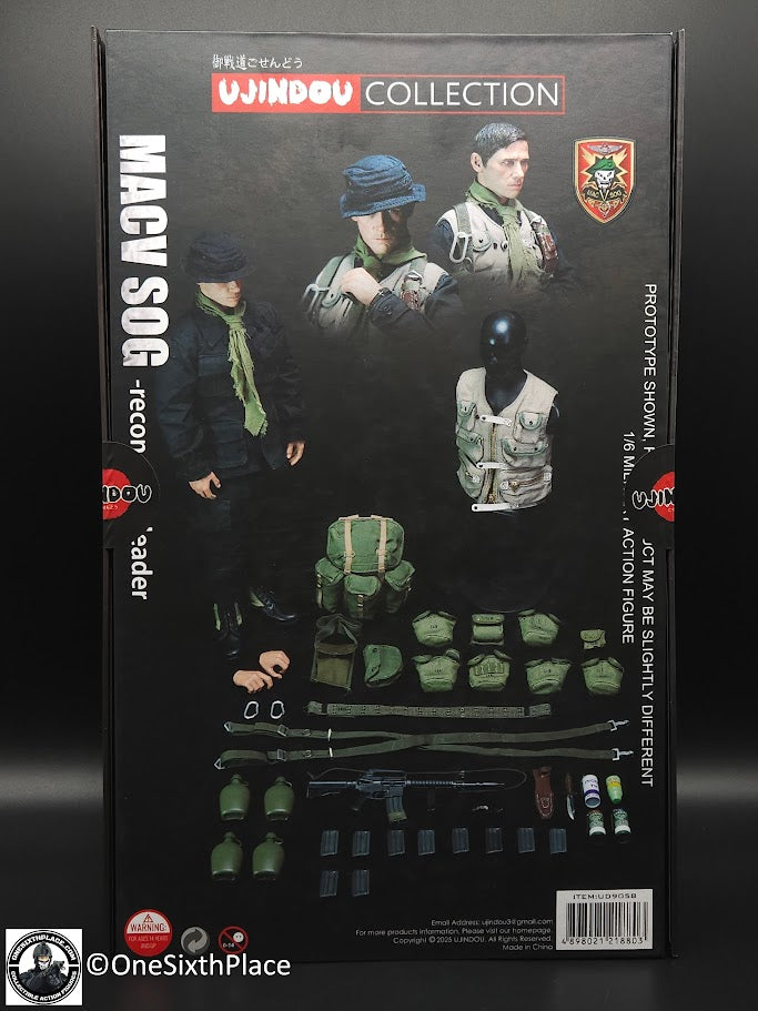 1:6 scale Ujindou MACV-SOG Recon Team Leader in Vietnam 12" Figure UD-9058