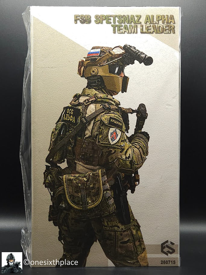 1:6 scale Easy & Simple Russian FSB ALPHA Team Leader Special Version 12" Action Figure 26071S