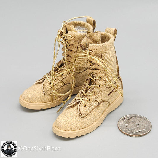 1:6 scale Easy & Simple NAVY Special Warfare Operator Combat Boots for 12" Figures