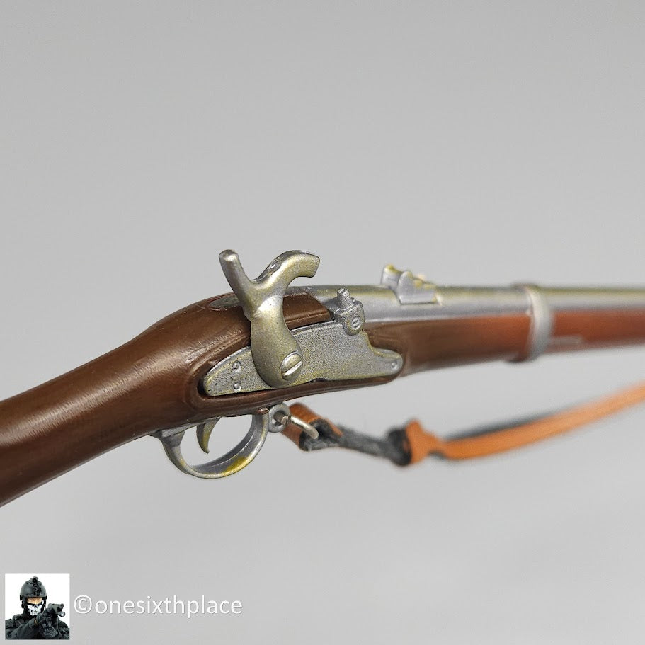 1:6 scale Sideshow Civil War 1861 Springfield Richmond Rifle w/ Bayonet 12" Figures