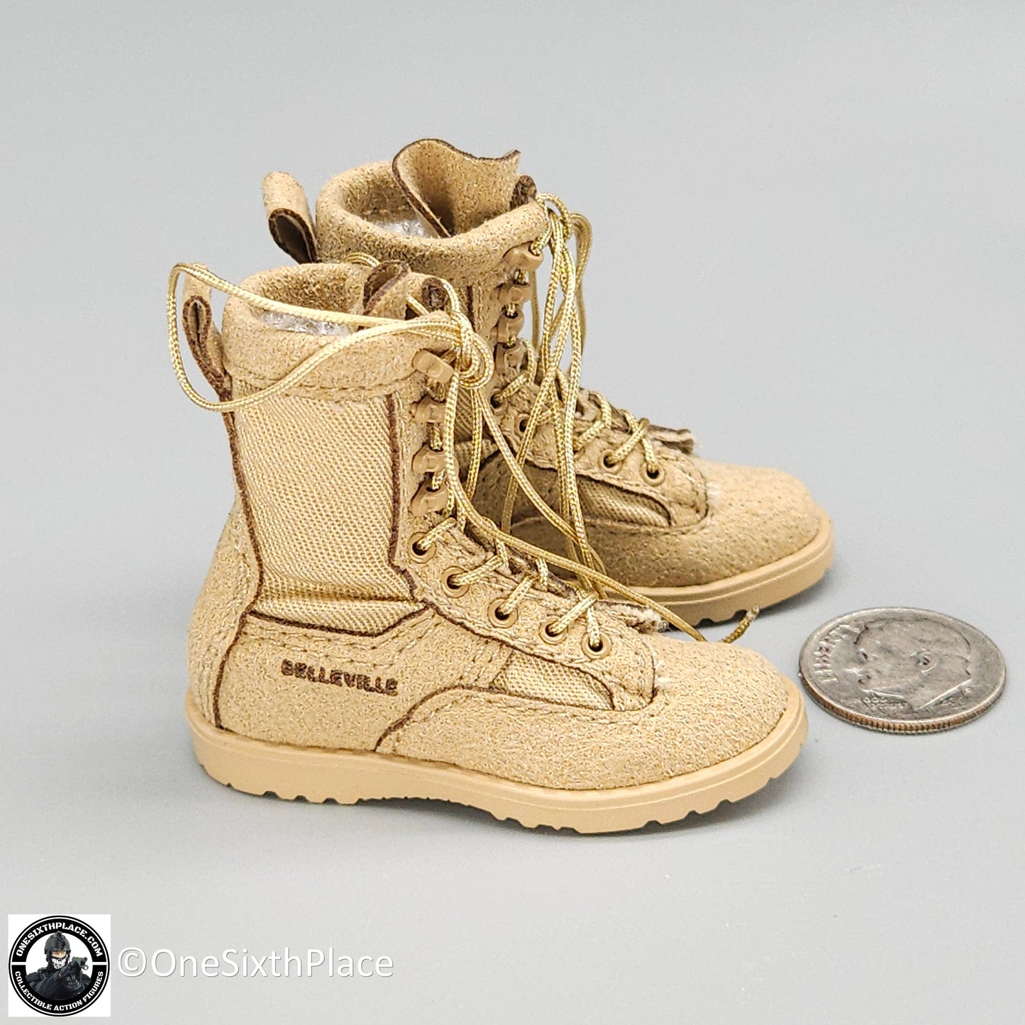 1:6 scale Easy & Simple NAVY Special Warfare Operator Combat Boots for 12" Figures