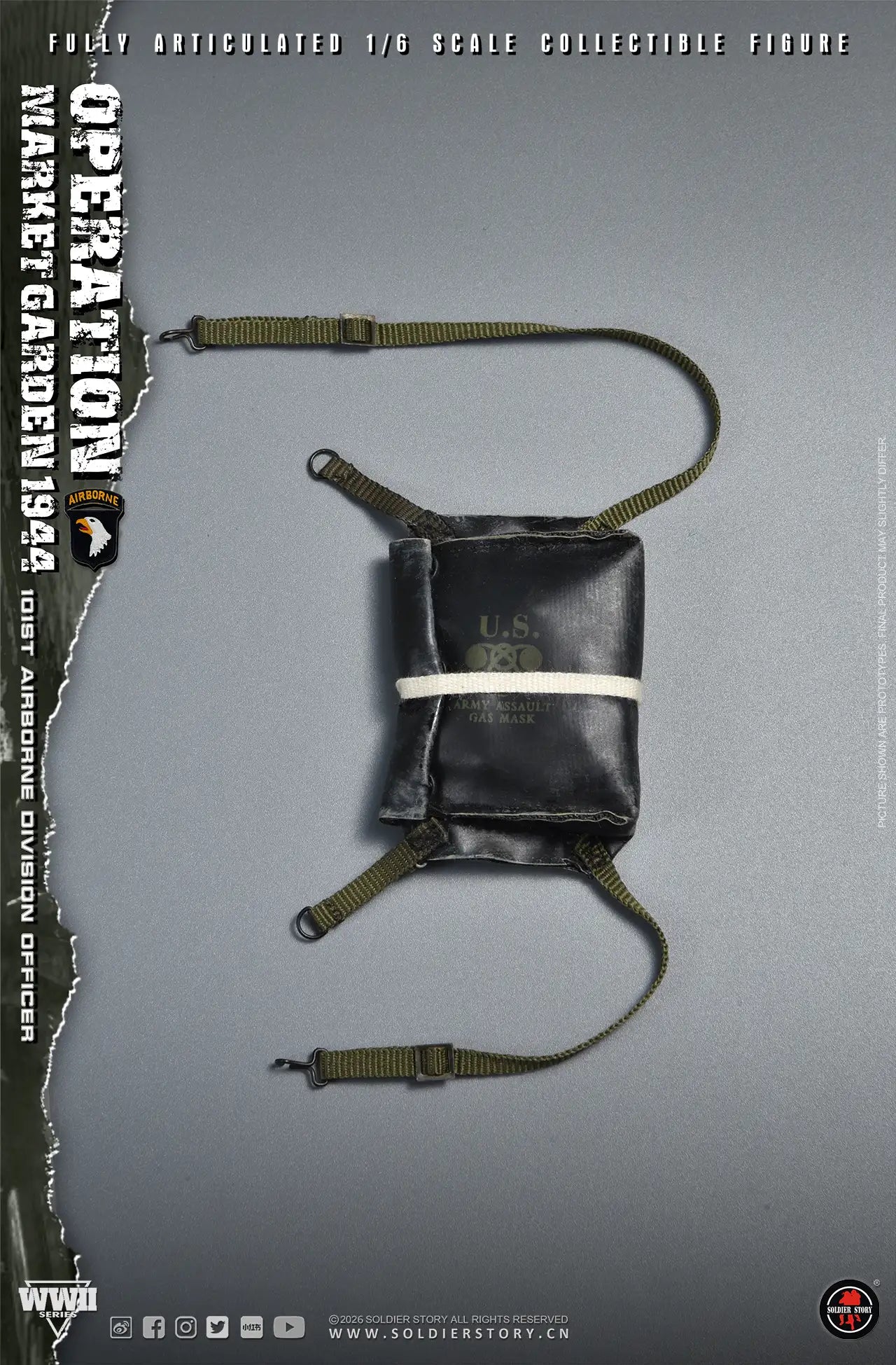 1:6 Soldier Story WWII Commander of the 101st Airborne Division Operation Market Garden 12" Figure (PREORDER)