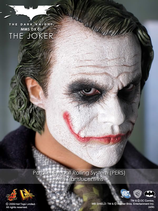 1:6 scale Hot Toys The Dark Knight Joker DX01 12" Action Figure