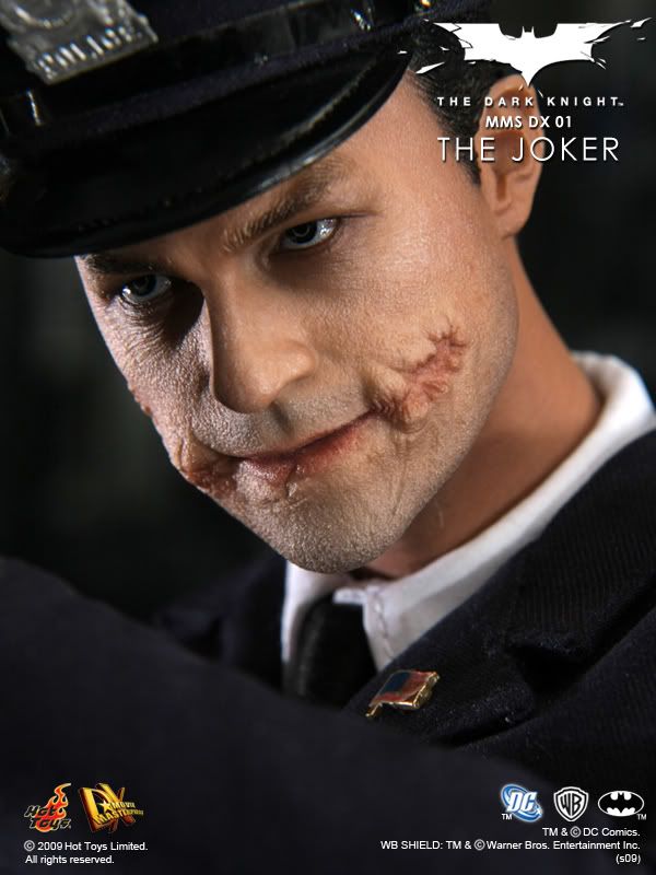 1:6 scale Hot Toys The Dark Knight Joker DX01 12" Action Figure