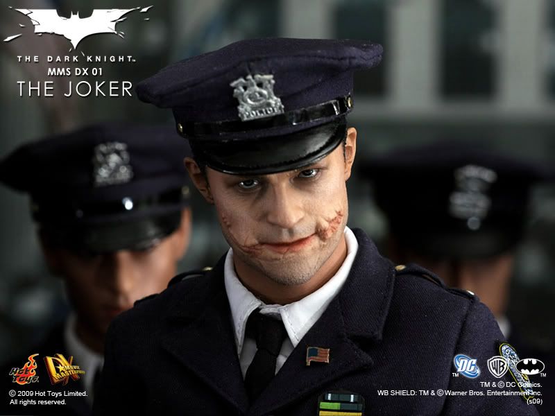 1:6 scale Hot Toys The Dark Knight Joker DX01 12" Action Figure