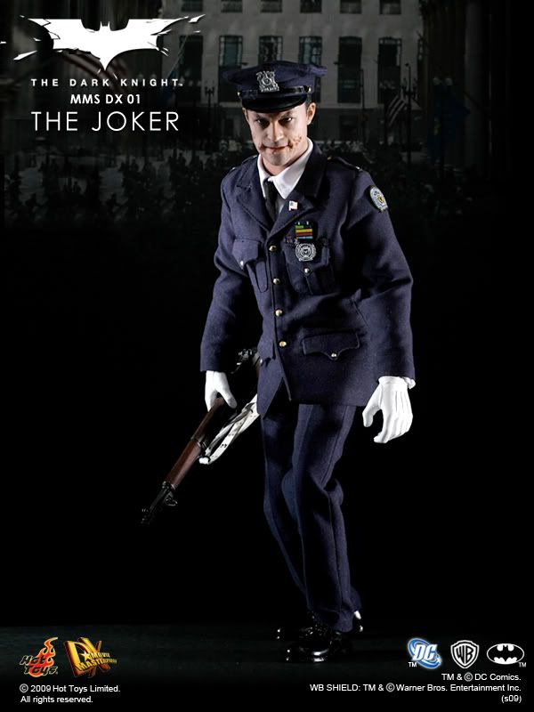 1:6 scale Hot Toys The Dark Knight Joker DX01 12" Action Figure