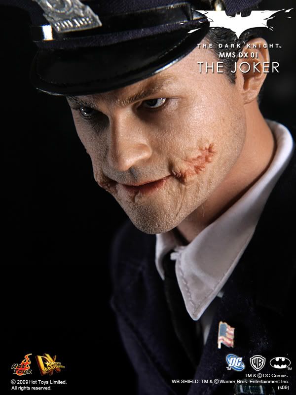 1:6 scale Hot Toys The Dark Knight Joker DX01 12" Action Figure