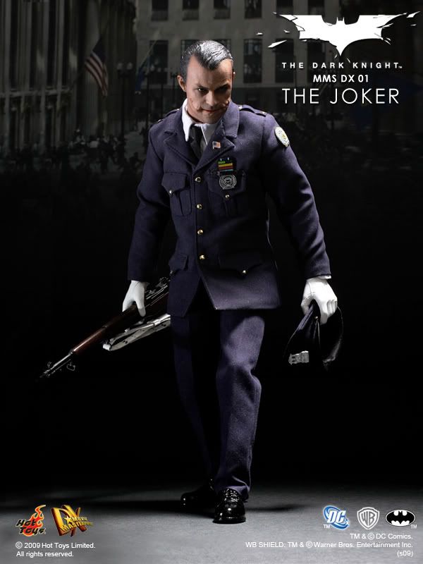 1:6 scale Hot Toys The Dark Knight Joker DX01 12" Action Figure