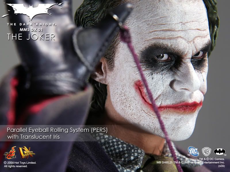 1:6 scale Hot Toys The Dark Knight Joker DX01 12" Action Figure
