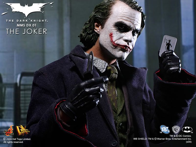 1:6 scale Hot Toys The Dark Knight Joker DX01 12" Action Figure