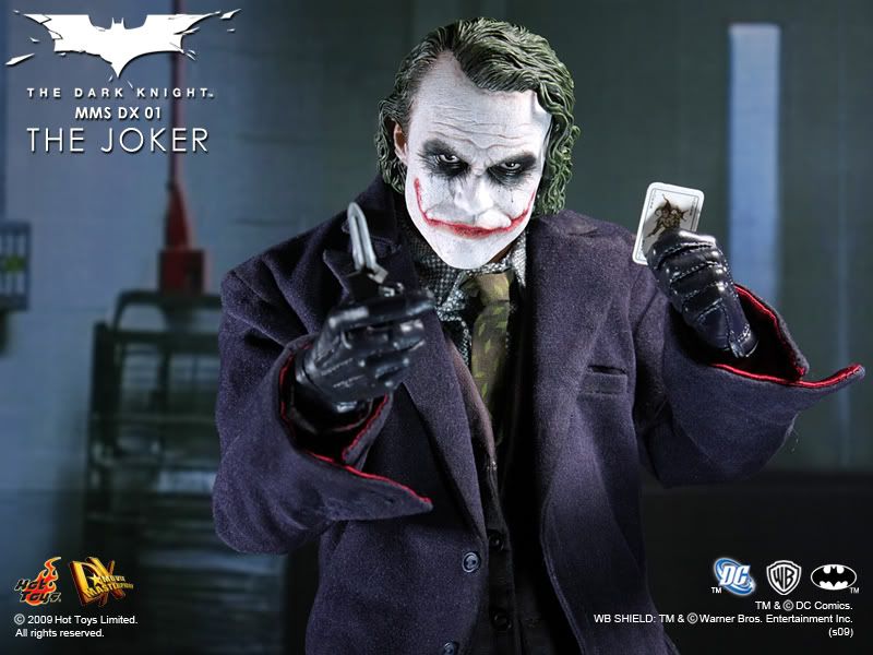 1:6 scale Hot Toys The Dark Knight Joker DX01 12" Action Figure