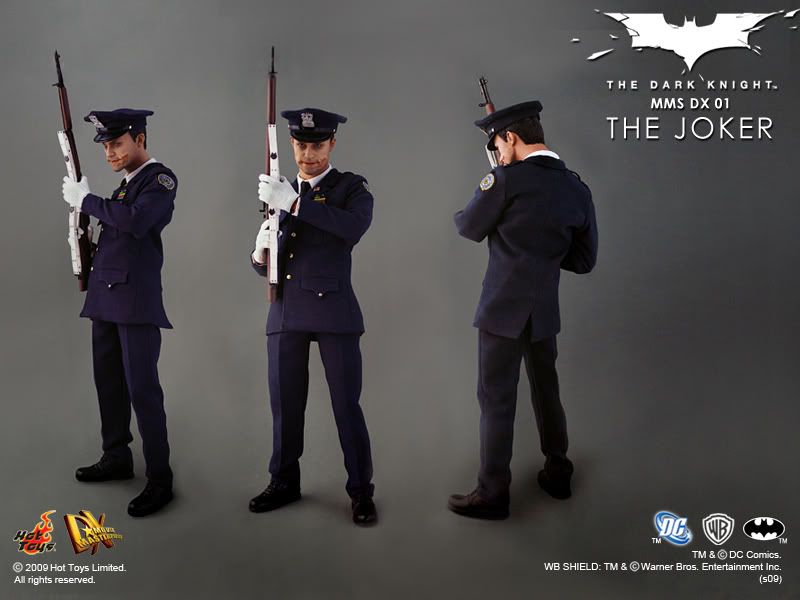 1:6 scale Hot Toys The Dark Knight Joker DX01 12" Action Figure