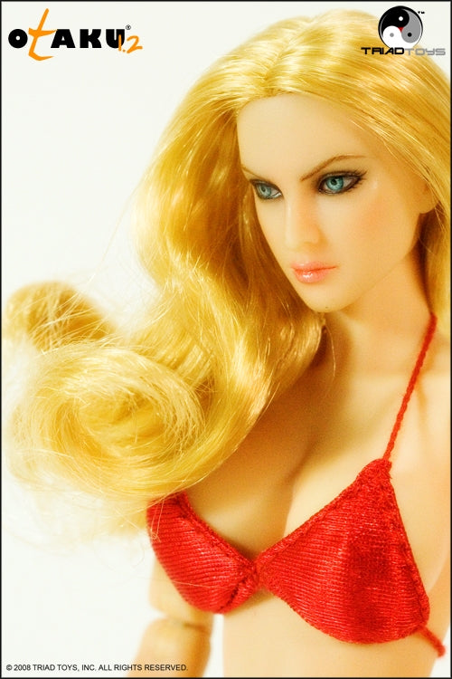 1:6 Triad Toys Female Otaku 1.2 Caucasian Body w/ Blond Hair for 12" Figure READ NOTES