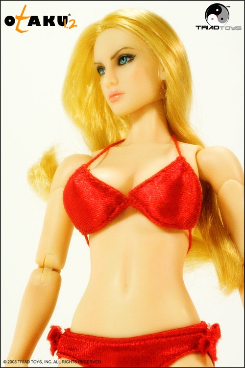 1:6 Triad Toys Female Otaku 1.2 Caucasian Body w/ Blond Hair for 12" Figure READ NOTES