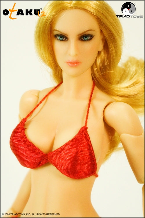 1:6 Triad Toys Female Otaku 1.2 Caucasian Body w/ Blond Hair for 12" Figure READ NOTES
