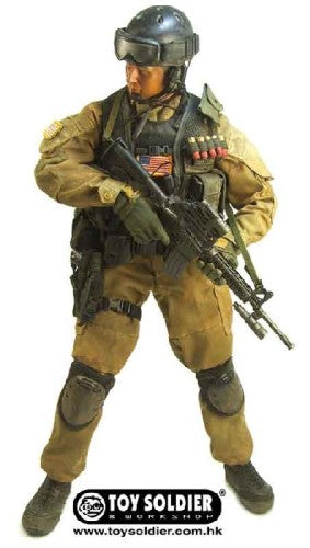 1:6 scale Toy Soldier Delta Force 1911 Pistol w/ Holster for 12" Figures