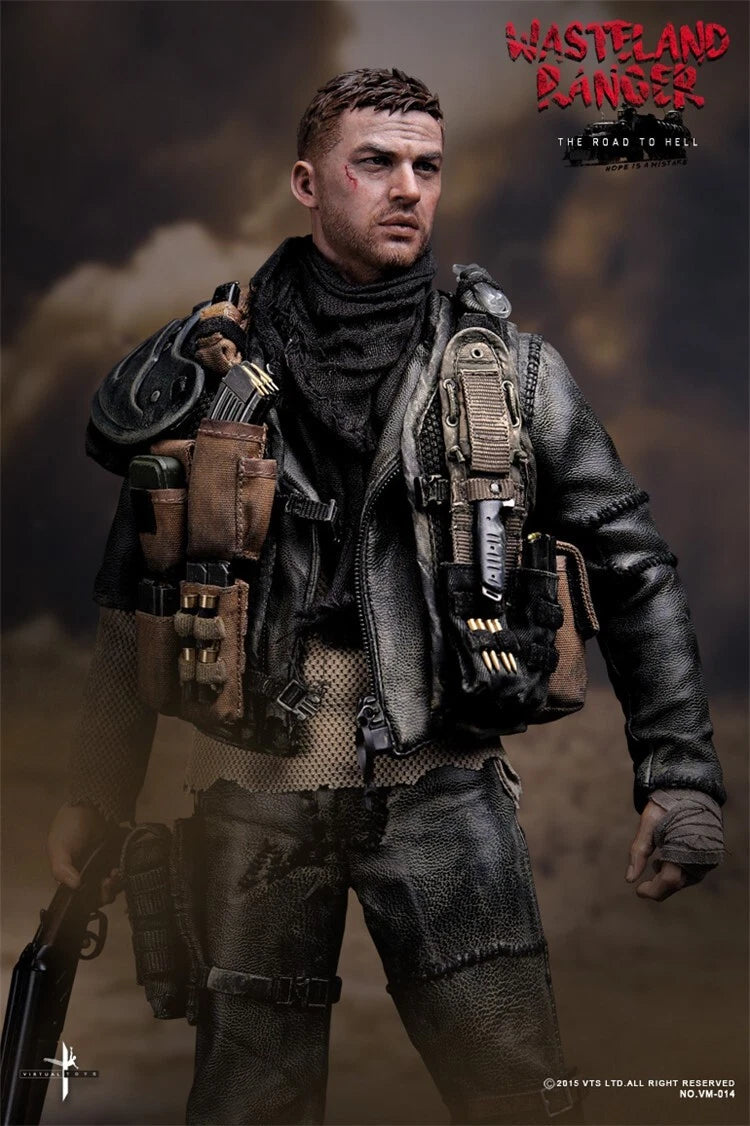 1:6 scale VTS Wasteland Ranger Mad Max Tom Hardy Male Head Sculpt for 12" Figures