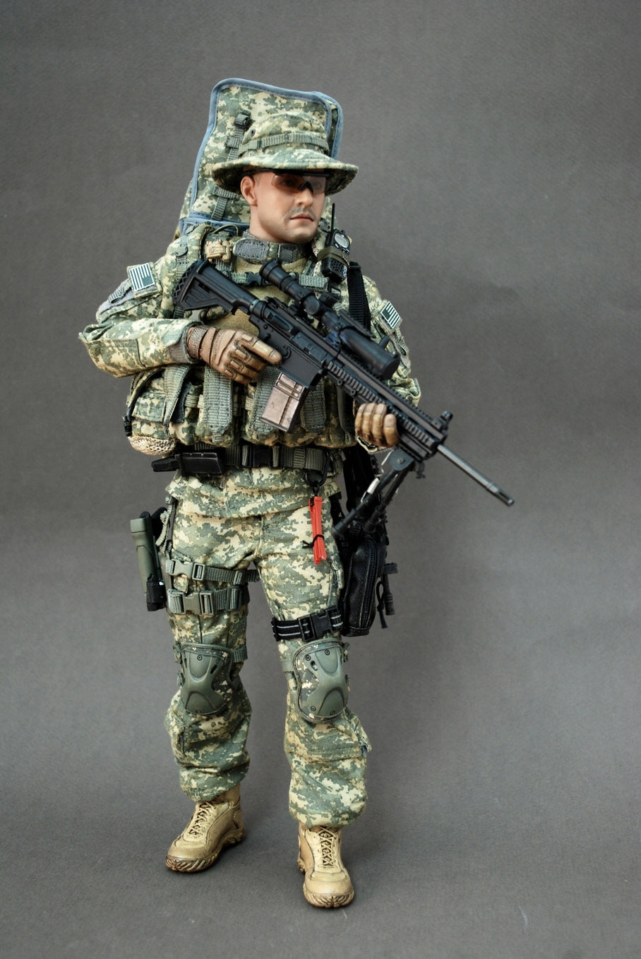 1:6 Hot Toys US Army Special Forces Sniper ACU Backpack for 12" Figures